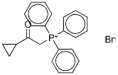 (2-Cyclopropyl-2-oxoethyl)triphenyl-phosphonium bromide Structure,112849-15-7Structure