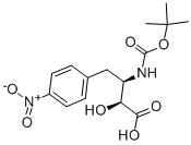 (2S,3r)-3-(boc-amino)-2-hydroxy-4-(4-nitrophenyl)butyric acid Structure,112898-24-5Structure