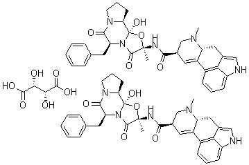 Ergotaman-3,6,18-trione, 12-hydroxy-2-methyl-5-(phenylmethyl)-, (5??)- Structure,113-15-5Structure