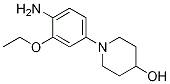 1-(4-Amino-3-ethoxyphenyl)piperidin-4-ol Structure,1130146-98-3Structure