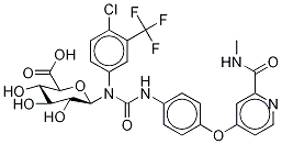 Sorafenib beta-d-glucuronide Structure,1130164-93-0Structure