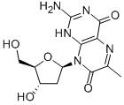 6-Methyl-8-(2-Deoxy-beta-D-ribofuranosyl)isoxanthopterin Structure,113051-62-0Structure