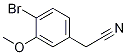 2-(4-Bromo-3-methoxyphenyl)acetonitrile Structure,113081-50-8Structure