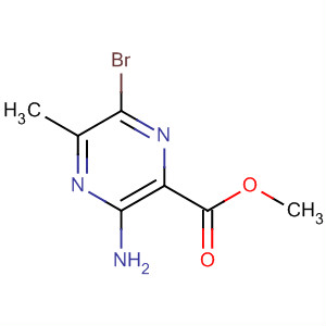 Methyl 3-amino-6-bromo-5-methylpyrazine-2-carboxylate Structure,1131-22-2Structure