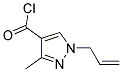 1H-pyrazole-4-carbonyl chloride, 3-methyl-1-(2-propenyl)-(9ci) Structure,113100-63-3Structure