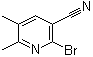 2-Bromo-5,6-dimethyl-pyridine-3-carbonitrile Structure,113124-06-4Structure