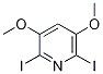 2,6-Diiodo-3,5-dimethoxypyridine Structure,1131335-49-3Structure