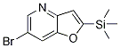 6-Bromo-2-(trimethylsilyl)furo[3,2-b]pyridine Structure,1131335-72-2Structure