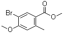 Methyl 5-bromo-4-methoxy-2-methylbenzoate Structure,1131587-94-4Structure