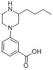 1-(3-Carboxyphenyl)-3-n-butyl piperazine Structure,1131622-31-5Structure