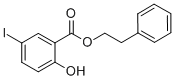 Phenethyl 2-hydroxy-5-iodobenzoate Structure,1131622-43-9Structure