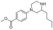 Methyl 4-(3-butylpiperazin-1-yl)benzoate Structure,1131622-70-2Structure