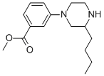 Methyl 3-(3-butylpiperazin-1-yl)benzoate Structure,1131622-71-3Structure