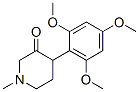 3-Piperidinone, 1-methyl-4-(2,4,6-trimethoxyphenyl)- Structure,113225-10-8Structure