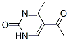 5-Acetyl-4-methylpyrimidin-2(1h)-one Structure,113246-41-6Structure