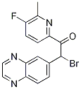 2-Bromo-1-(5-fluoro-6-methylpyridin-2-yl)-2-(quinoxalin-6-yl)ethanone Structure,1132610-54-8Structure