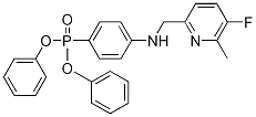 Diphenyl((5-fluoro-6-methylpyridin-2-yl)(phenylamino)methyl)phosphonate Structure,1132610-60-6Structure