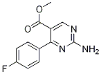 Methyl 2-amino-4-(4-fluorophenyl)pyrimidine-5-carboxylate Structure,1133115-54-4Structure