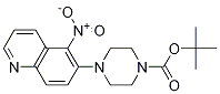 Tert-butyl 4-(5-nitroquinolin-6-yl)piperazine-1-carboxylate Structure,1133115-87-3Structure