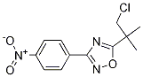 5-(1-Chloro-2-methylpropan-2-yl)-3-(4-nitrophenyl)-1,2,4-oxadiazole Structure,1133116-15-0Structure