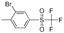 2-Bromo-1-methyl-4-(trifluoromethylsulfonyl)benzene Structure,1133116-35-4Structure