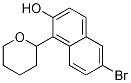 6-Bromo-1-(tetrahydropyran-2-yl)naphthalen-2-ol Structure,1133116-41-2Structure