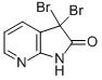 3,3-Dibromo-1H-pyrrolo[2,3-b]pyridin-2(3H)-one Structure,113423-51-1Structure