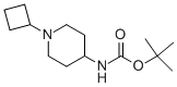 Tert-butyl (1-cyclobutylpiperidin-4-yl)carbamate Structure,1134330-42-9Structure