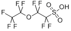 Perfluoro(2-ethoxyethane)sulphonic acid Structure,113507-82-7Structure