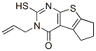 3-Allyl-2-mercapto-3,5,6,7-tetrahydro-4H-cyclopenta[4,5]thieno[2,3-d]pyrimidin-4-one Structure,113520-01-7Structure