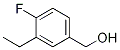 3-Ethyl-4-fluorobenzenemethanol Structure,1135253-08-5Structure