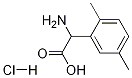 2-Amino-2-(2,5-dimethylphenyl)acetic acid hydrochloride Structure,1135916-78-7Structure