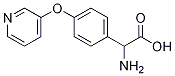 2-Amino-2-[4-(3-pyridyloxy)phenyl]acetic acid Structure,1136884-55-3Structure