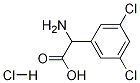 2-Amino-2-(3,5-dichlorophenyl)acetic acid hydrochloride Structure,1137014-87-9Structure