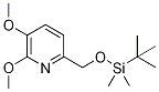 6-((Tert-butyldimethylsilyloxy)methyl)-2,3-dimethoxypyridine Structure,1138443-87-4Structure