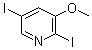 2,5-Diiodo-3-methoxypyridine Structure,1138444-33-3Structure