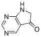 5H-pyrrolo[2,3-d]pyrimidin-5-one,6,7-dihydro-(9ci) Structure,113845-22-0Structure