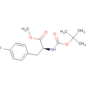 (S)-methyl 2-boc-amino-3-(4-iodophenyl)propionate Structure,113850-76-3Structure