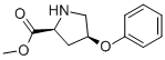 4-Phenoxypyrrolidine-2-carboxylic acid Structure,113949-37-4Structure