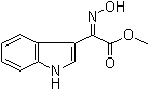 Hydroxyimino-(1H-indole-3-yl)-acetic acid methyl ester Structure,113975-75-0Structure