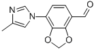 1,3-benzodioxole-4-carboxaldehyde, 7-(4-methyl-1H-imidazol-1-yl)- Structure,1139819-89-8Structure