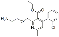 2-[(2-Aminoethoxy)methyl]-4-(2-chlorophenyl)-6-methyl-3-pyridinecarboxylic acid ethyl ester Structure,113994-36-8Structure