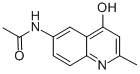 6-Acetamido-2-methyl-4-hydroxyquinoline Structure,1140-81-4Structure