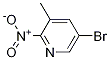 5-Bromo-3-methyl-2-nitropyridine Structure,114042-02-3Structure