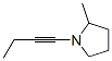 Pyrrolidine, 1-(1-butynyl)-2-methyl- (9ci) Structure,114143-76-9Structure