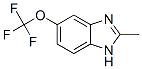 2-Methyl-5-trifluoromethoxybenzimidazole Structure,114164-97-5Structure