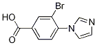 3-Bromo-4-(1H-imidazol-1-yl)Benzoic acid Structure,1141669-53-5Structure