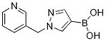 1-(Pyridin-3-ylmethyl)pyrazole-4-boronic acid Structure,1141888-95-0Structure