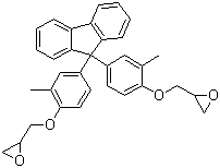 9,9-Bis(4-hydroxy-3-methylphenyl)fluorene diglycidyl ether Structure,114205-89-9Structure