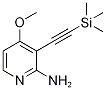 4-Methoxy-3-((trimethylsilyl)ethynyl)pyridin-2-amine Structure,1142191-65-8Structure